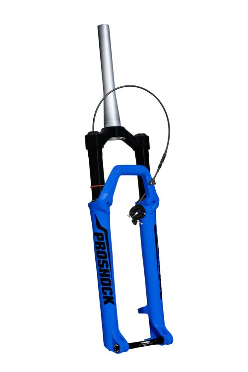 Suspensão Onix Trava No Guidão Ariete Aro 29 Tubo Tapered Eixo 15x110 Colors - Azul / Tapered / 100mm
