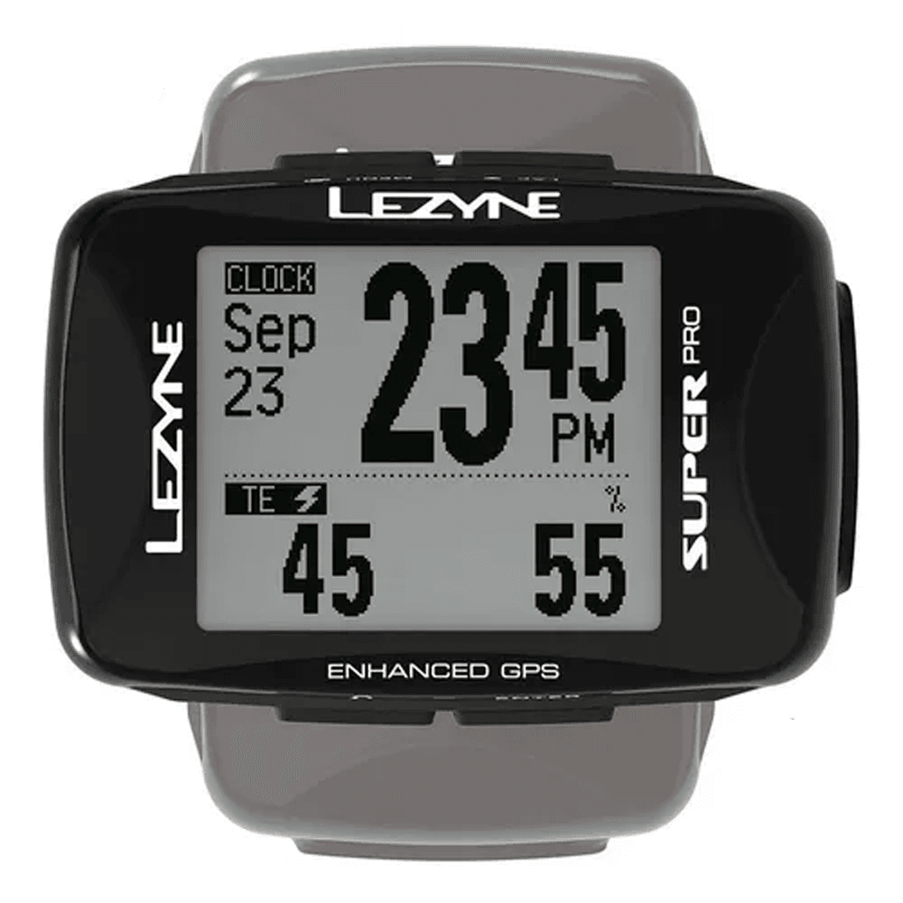 GPS LEZYNE SUPER PRO LOADED KIT DUAL INTERATIVO BLUETOOTH/ANT+ - PRETO