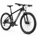 Projeto MTB Absolute Nero 5 XXL 23 preto, transmissão Shimano 24v e freios hidráulicos MT200 — vista dianteira