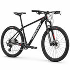 Projeto MTB Absolute Nero 5 XXL 23 preto, Shimano Deore 11v e Manitou Markhor — dianteira