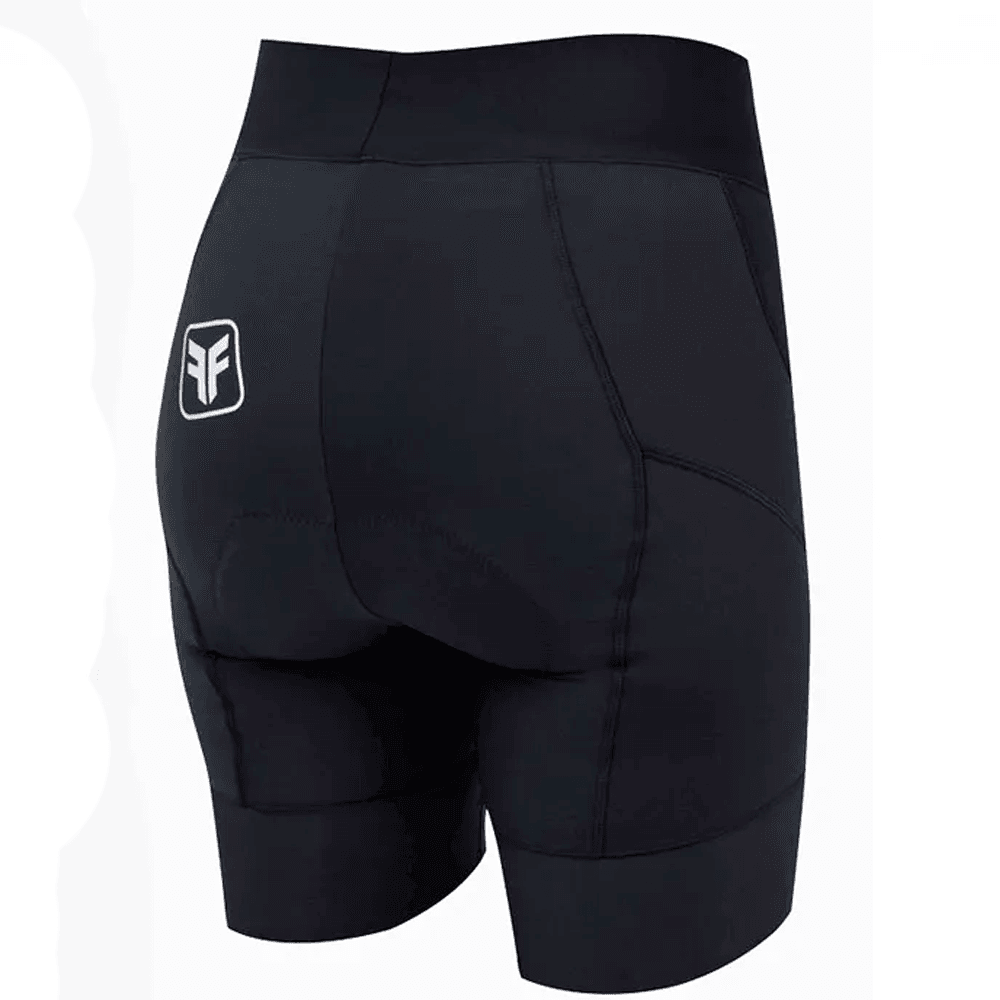 BERMUDA CICLISMO FREE FORCE QUEEN FEM. - PRETO - 3G