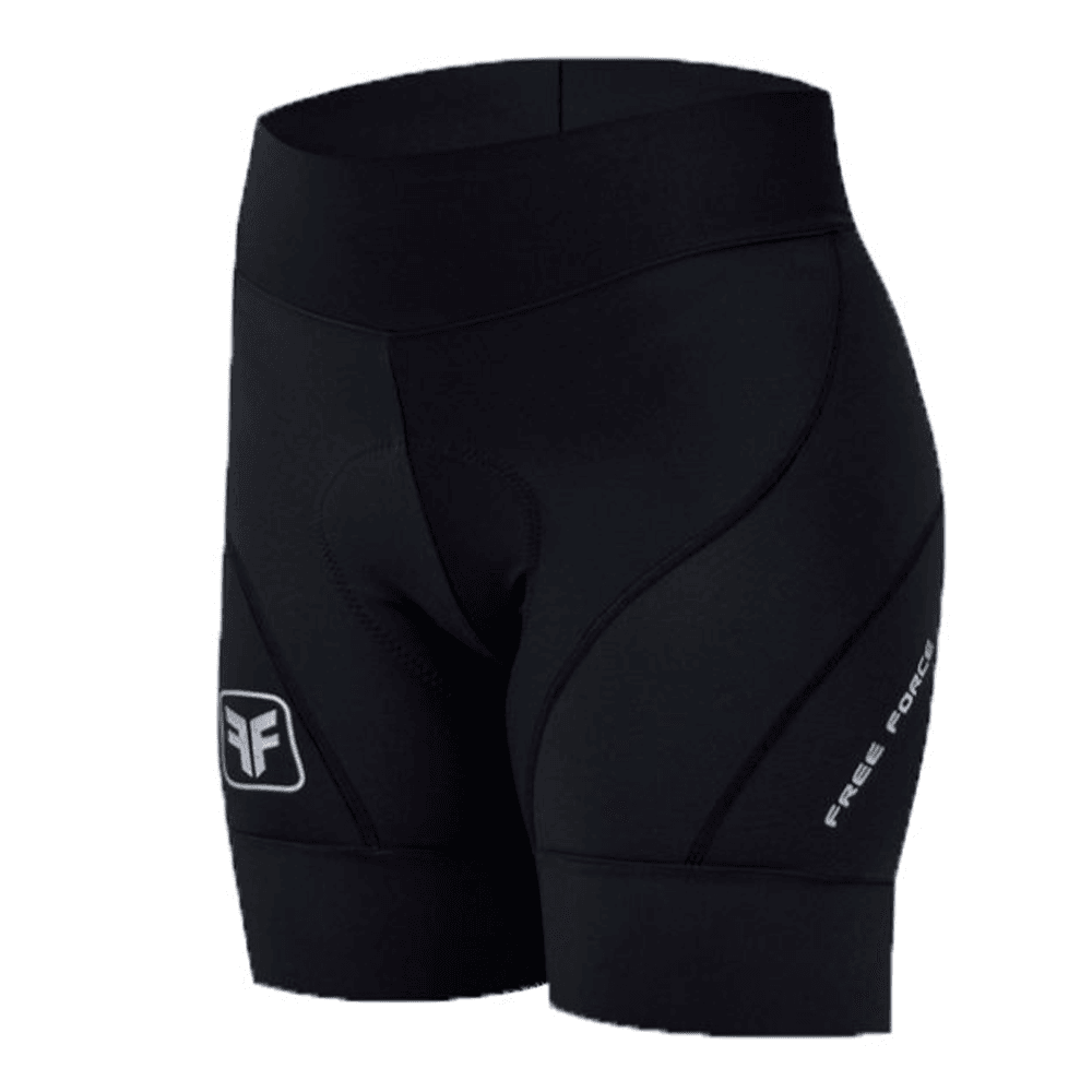 BERMUDA CICLISMO FREE FORCE QUEEN FEM. - PRETO - 3G