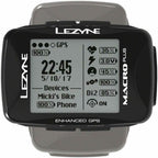GPS LEZYNE MACRO PLUS LOADED KIT DUAL INTERATIVO BLUETOOTH - PRETO