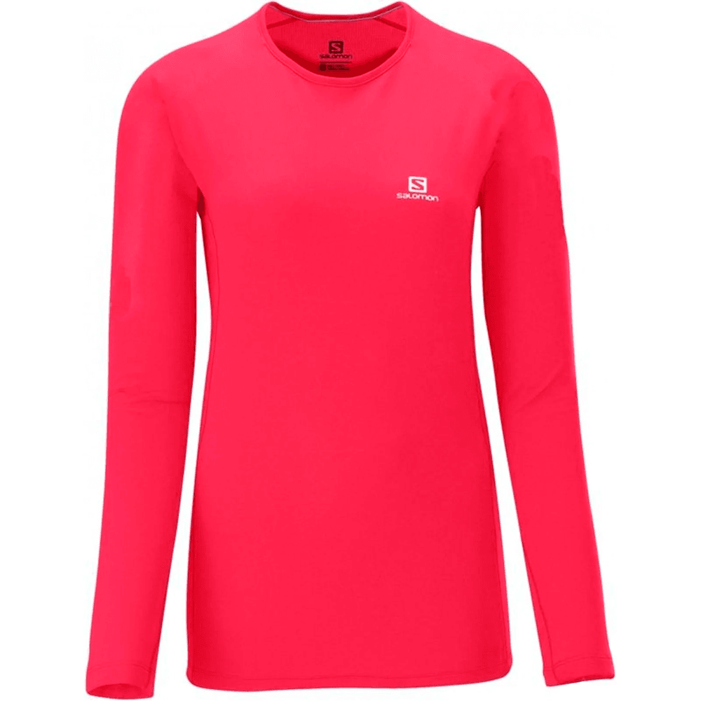 BLUSA SALOMON T.SHIRT HYBRID LS FEMININA - ROSA - PP