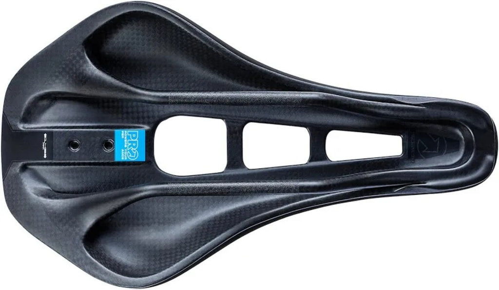 Selim Shimano PRO Stealth Superlight Carbon 142mm PRSA0315 - vista inferior