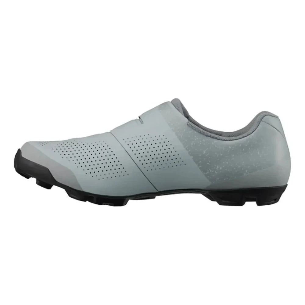Sapatilha Shimano SH-XC302 MTB cinza – vista lateral interna