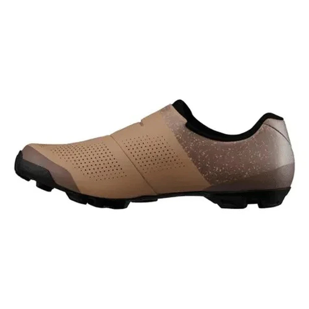 Sapatilha Shimano SH-XC302 MTB marrom – vista lateral interna